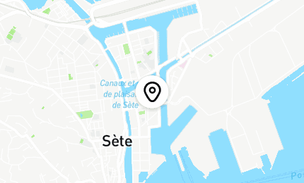 Géolocalisation de Rue de Tunis à Sète