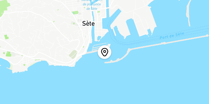 Géolocalisation de Mini Boat Sète