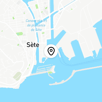 Géolocalisation de Quai du Maroc à Sète