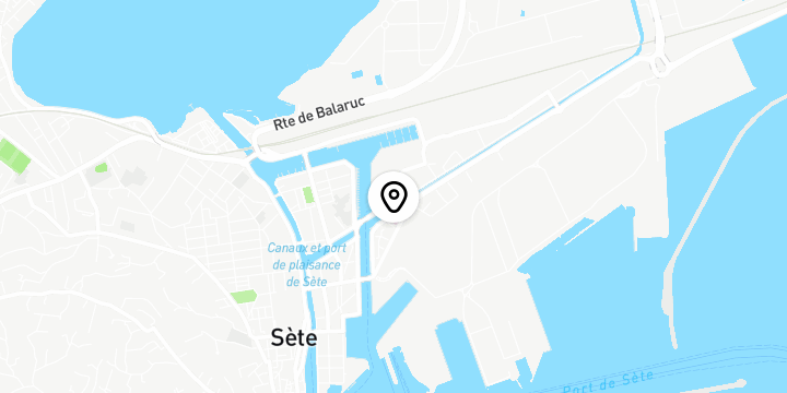 Géolocalisation de XXIIe Samedi de l'Histoire de Sète