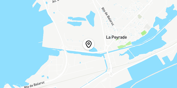 Géolocalisation de La Pyramide Frontignan