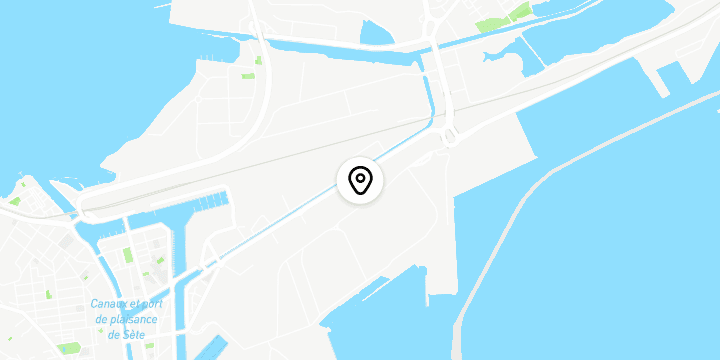 Géolocalisation de Resotainer Sète