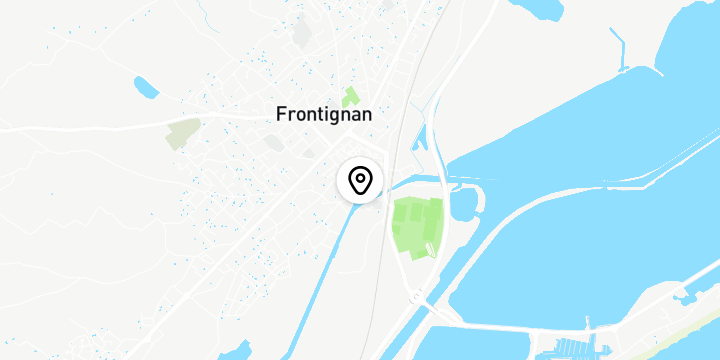 Géolocalisation de Hack'à Thau