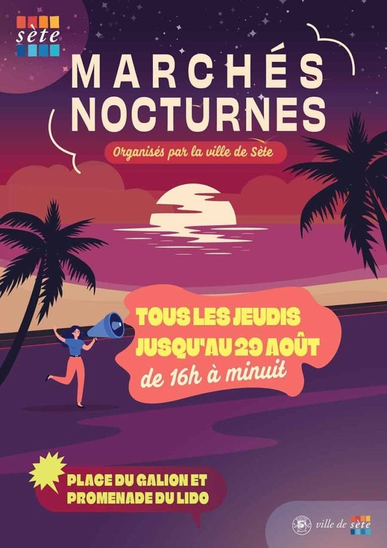 Marché Nocturne Artisanal - Quartier des Quilles Sète