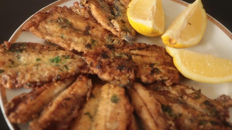 Anchois a loeuf persille par Jean Brunelin