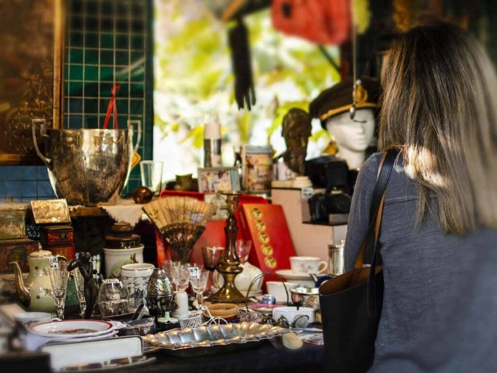 Brocante à Sète