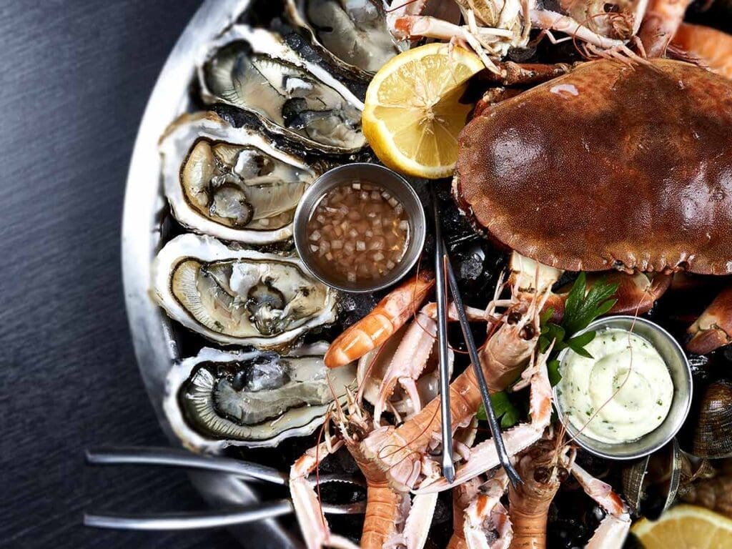 Plateau de Fruit de mer à emporter Sète