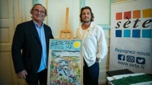 Affiche Anniversaire Sete 350 ans