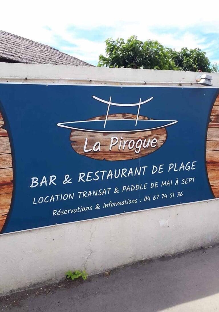 La Pirogue Frontignan - Bar Restaurant de Plage