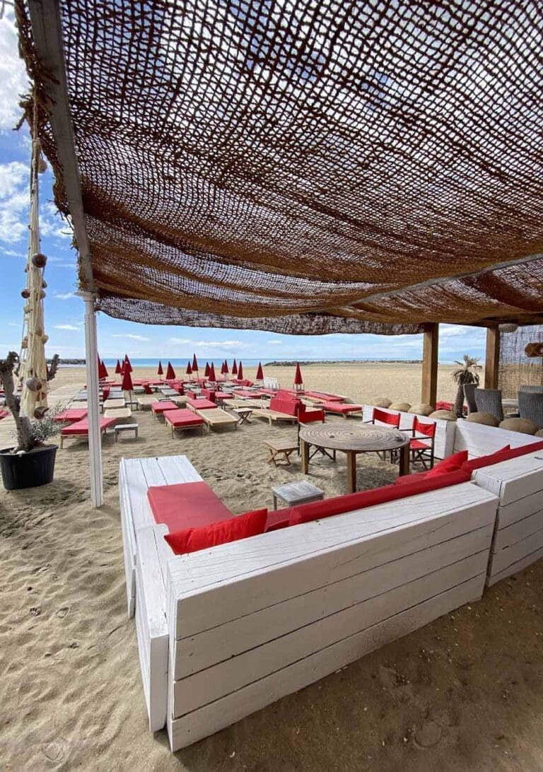 La Voile Rouge Sète - Restaurant Plage Privée
