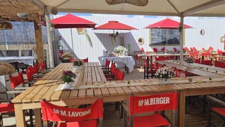 La Voile Rouge Sète - Restaurant Plage Privée