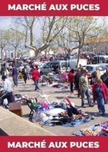 Marché aux Puces Sète - Place de la République