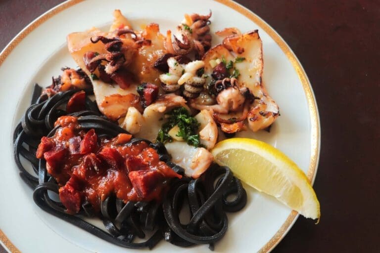 Recette Seiche Chorizo
