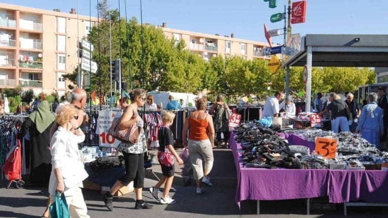 Marché Ile de Thau