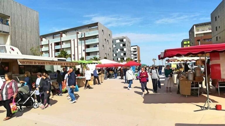 Marché des Salins Sète