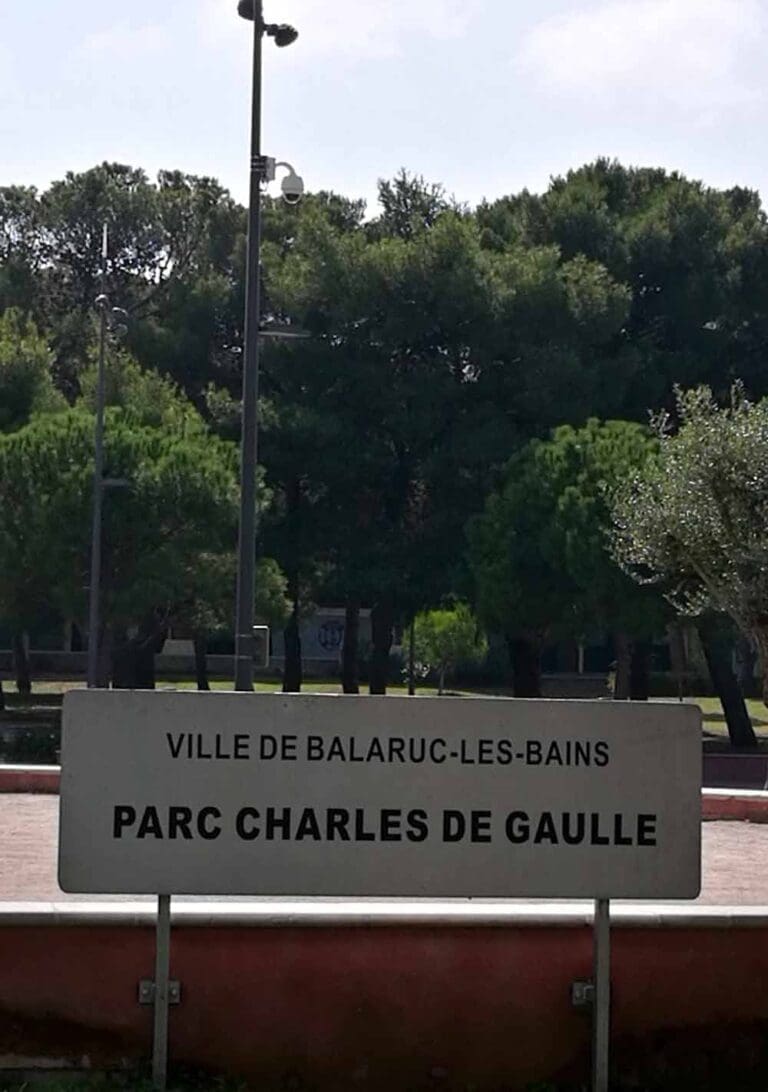 Parc Charles De Gaulle à Balaruc-les-Bains