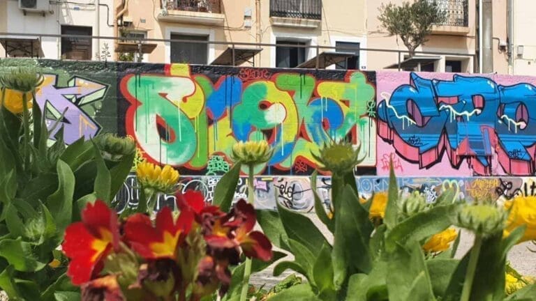 Place de l'Hospitalet à Sète