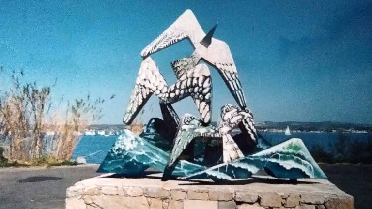 Place des Mouettes à Sète - Place Marcel Soum