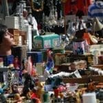 Puces Place de la République Sète