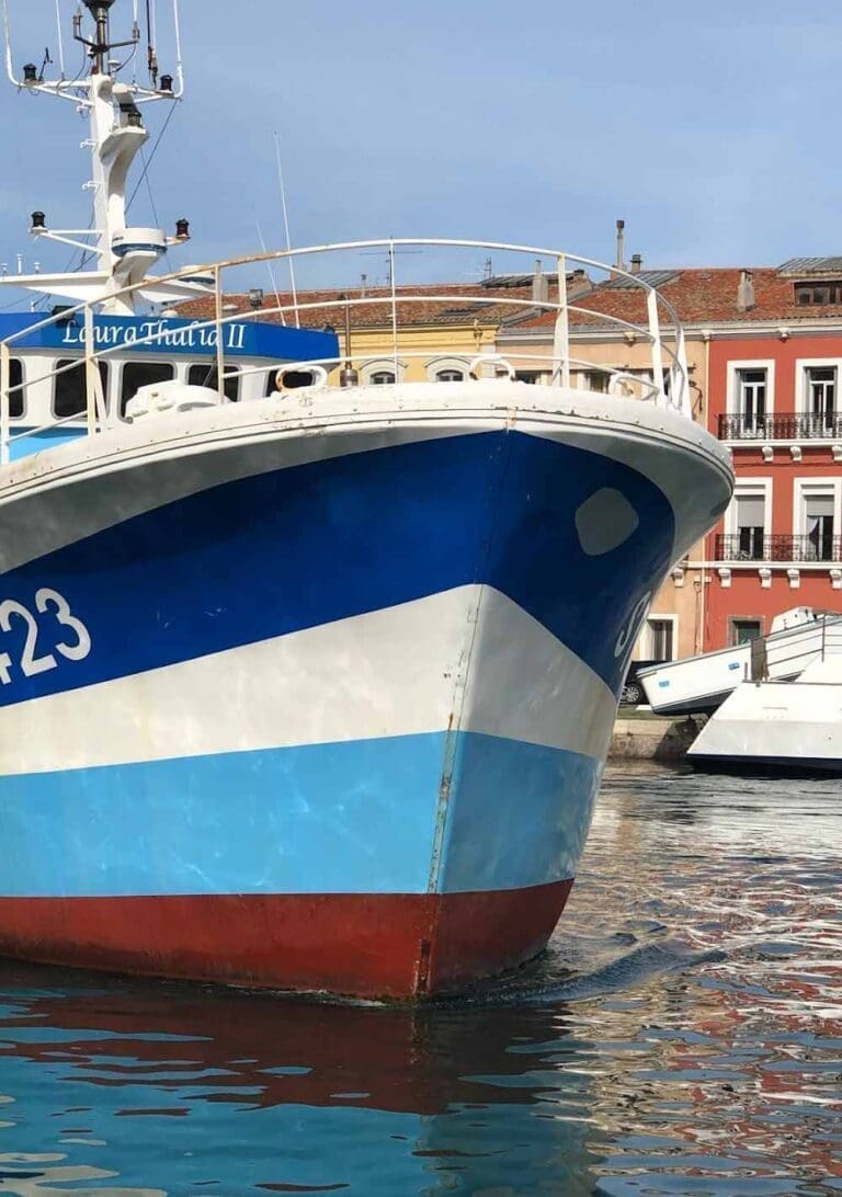 Quai de la Marine à Sète