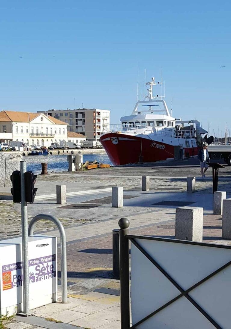 Quai de la Marine à Sète