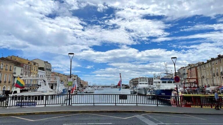 Quai de la Marine à Sète