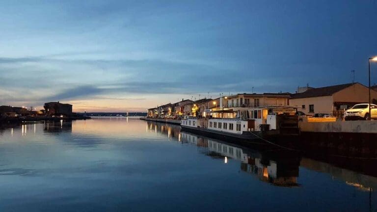 Quartier de La Pointe Courte à Sète