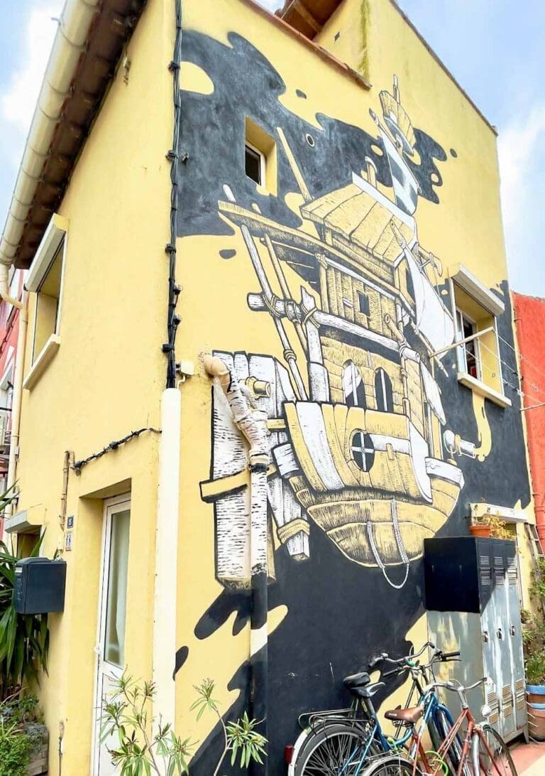 Quartier de La Pointe Courte à Sète