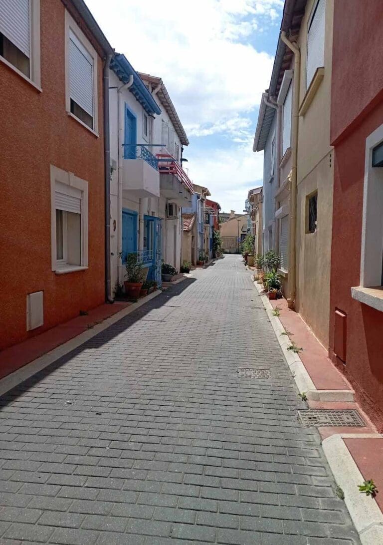 Quartier de La Pointe Courte à Sète