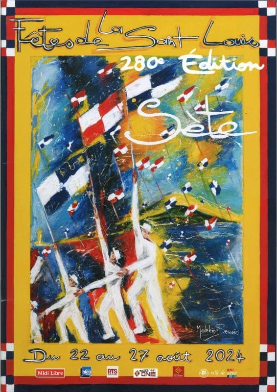 Fêtes Saint Louis 2024 Sète Programme Affiche