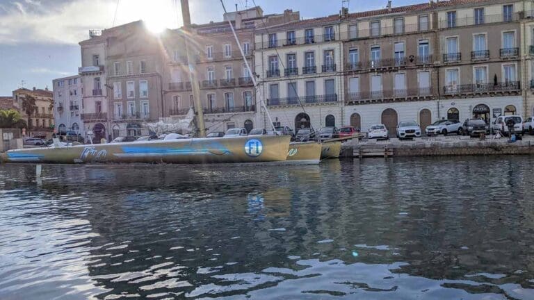 Quai de la République à Sète