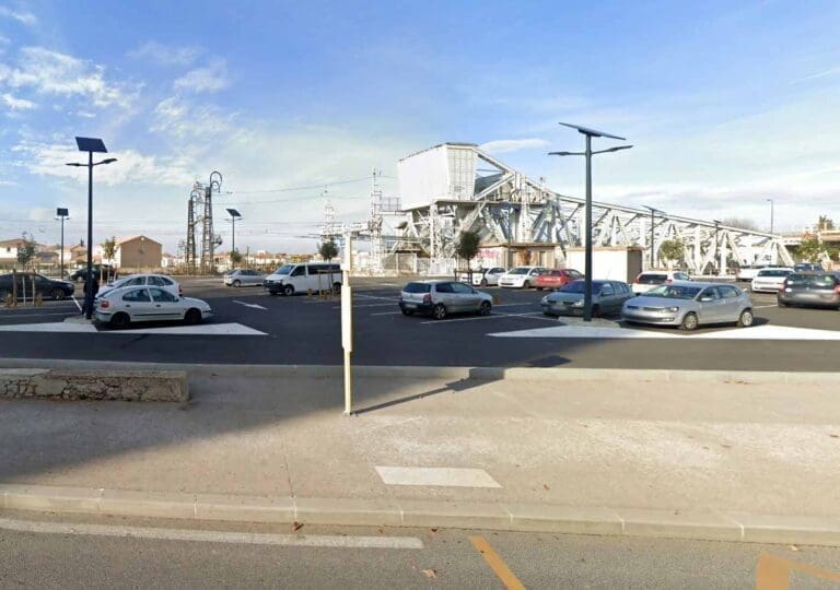 Parking Vossloh à Sète