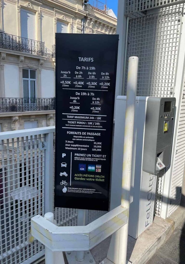 Parking des Halles de Sète - Se garer en centre-ville