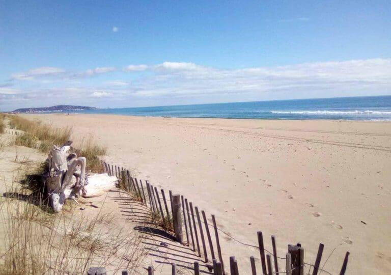 Plage du Castellas à Sète