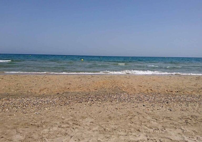 Plage du Castellas à Sète