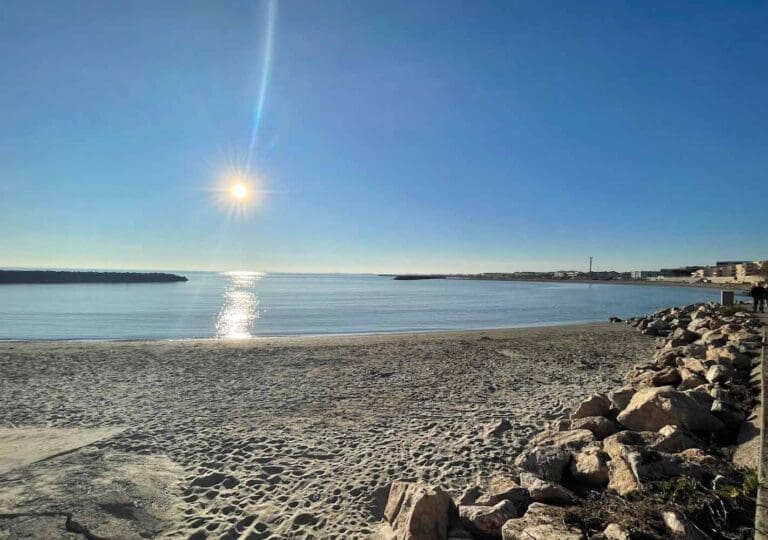 Plage du Lazaret Sète