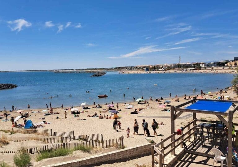 Plage du Lazaret Sète