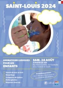 Animations enfants Saint-Louis 2024