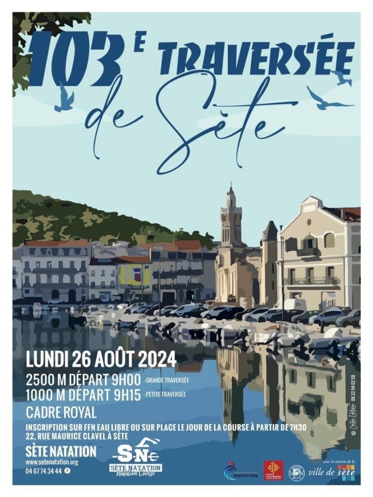 Traversée de Sète à la Nage Saint-Louis 2024