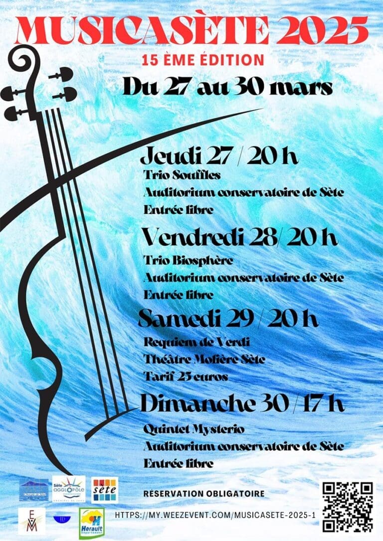 Festival MusicaSète 2025 Programme Concerts