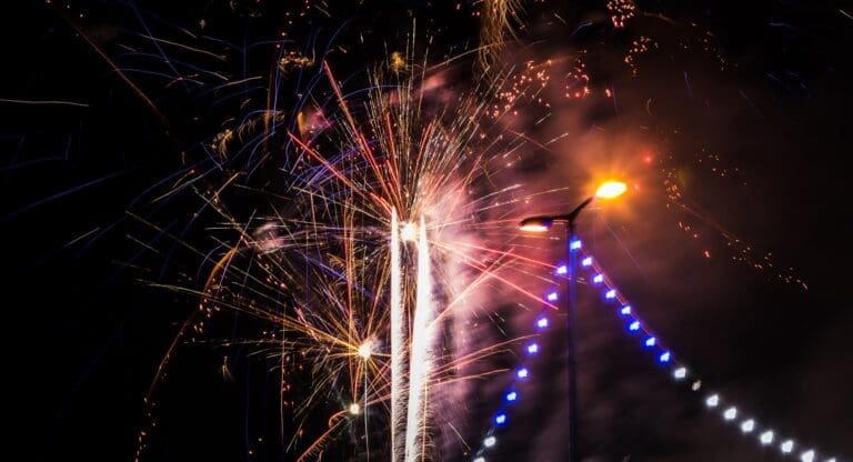 Feu d’artifice Mail de Rochelongue 2025