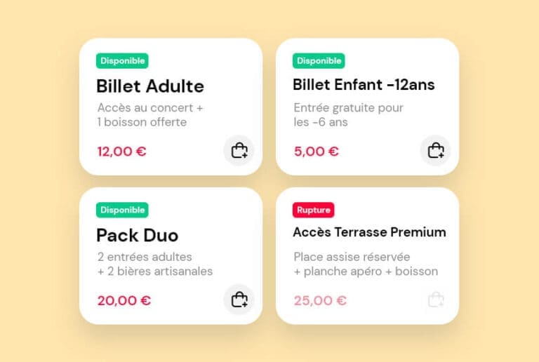 Revendication - Ici7 Outils Billetterie Ici7 Outils Billetterie
