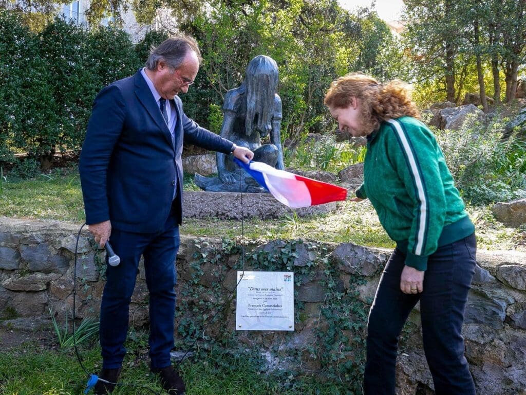 Nouvelle sculpture au Parc Simone Veil 03