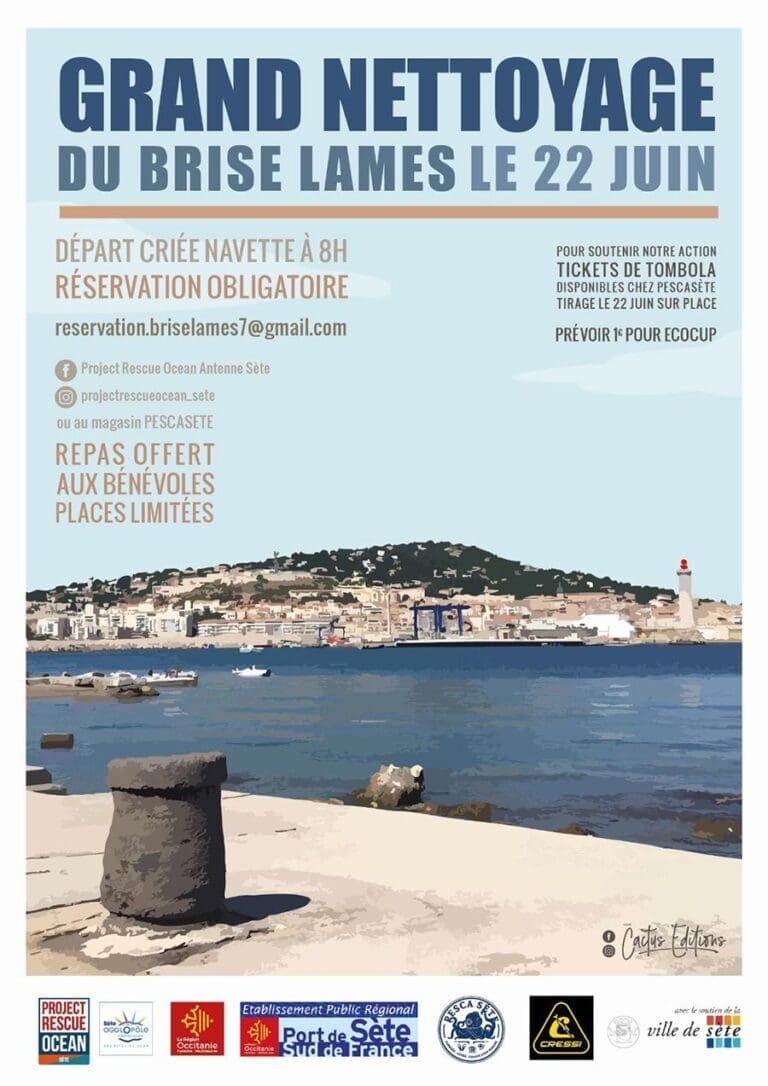 Nettoyage du brise-lames 2025