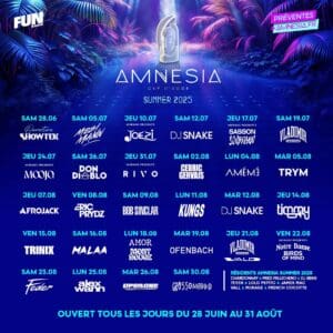 Amnesia Cap Dagde Programme 2025 Affiche