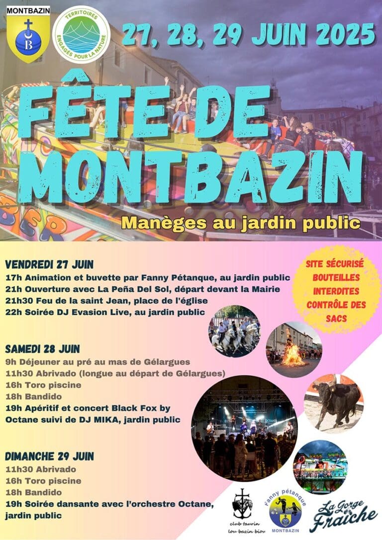 Fête de Montbazin 2025