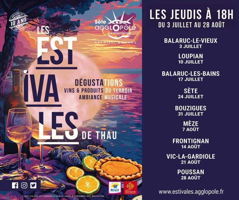 Les Estivales De Thau Programme