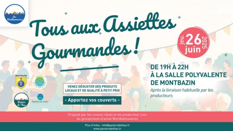Les Assiettes Gourmandes 2025 à Montbazin