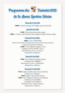 Lance Sportive Sétoise – Festivités 2025