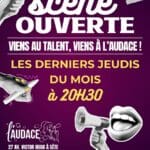 Scene ouverte Audace Cafe